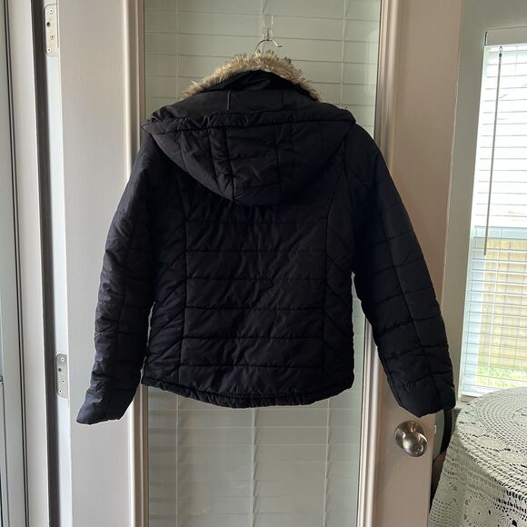 Aeropostale Juniors Puffer Jacket Small Hooded - Picture 2 of 4